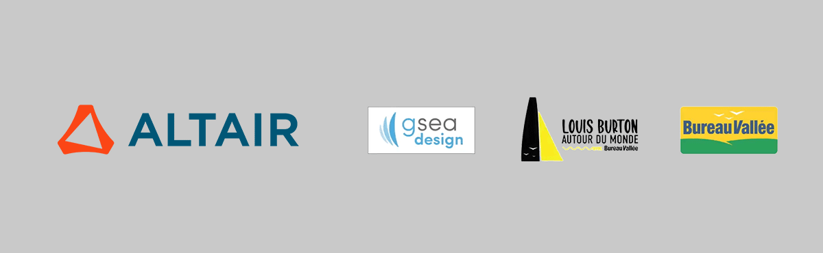 logos Altair, Gsea Design, Louis Burton et Bureau Vallée